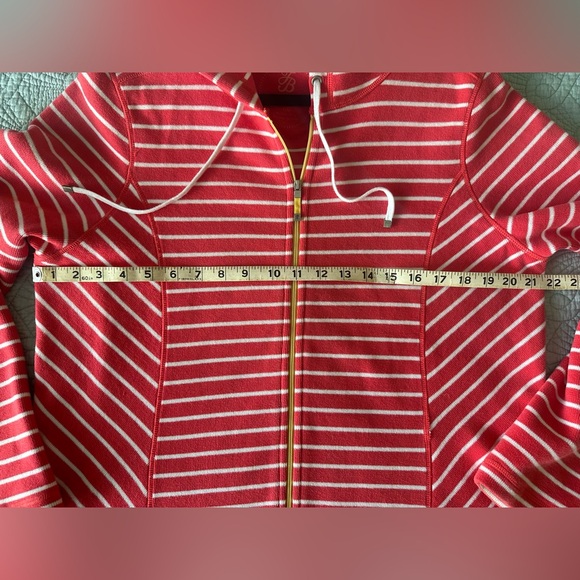 Tommy Bahama Red and White Striped Pullover - Picture 5 of 8